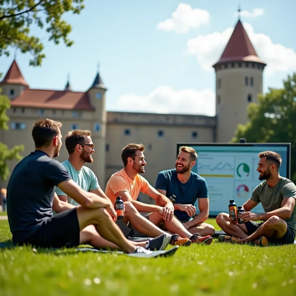 Professional team collaboration